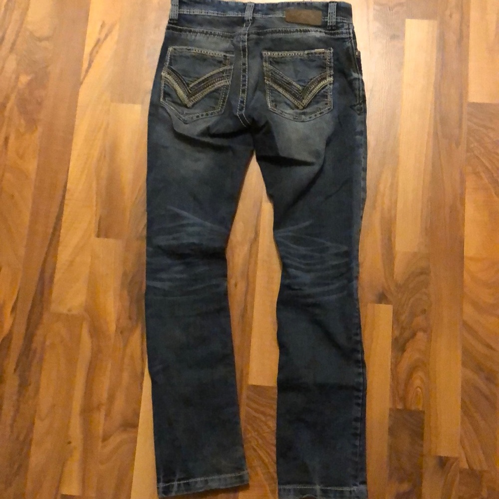 Buckle black jeans
